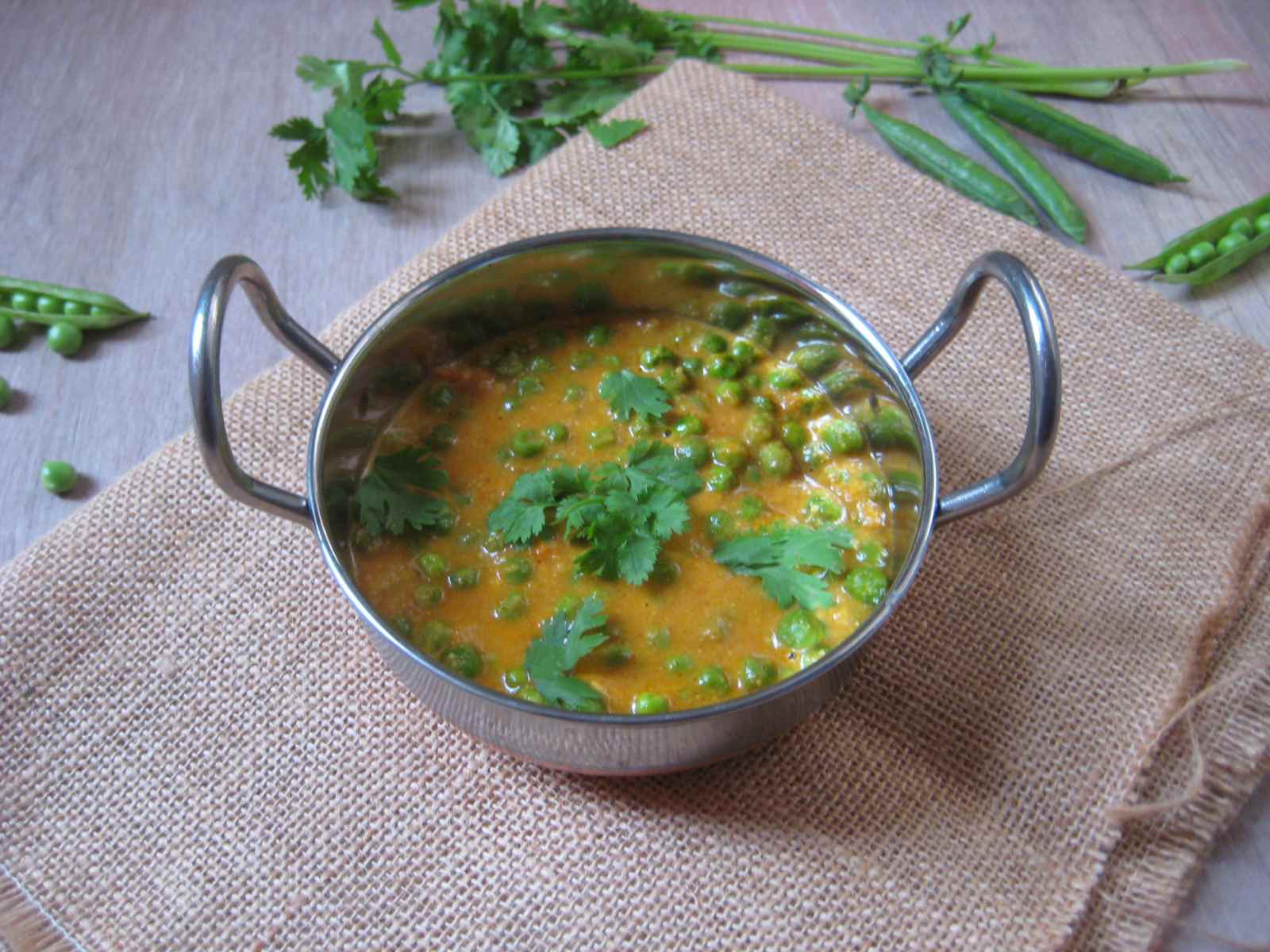 Tindora and peas kurma Recipe