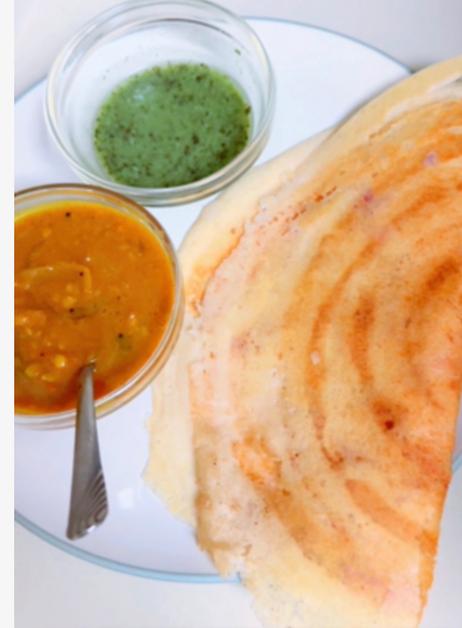 Dosa and Sambhar Recipe