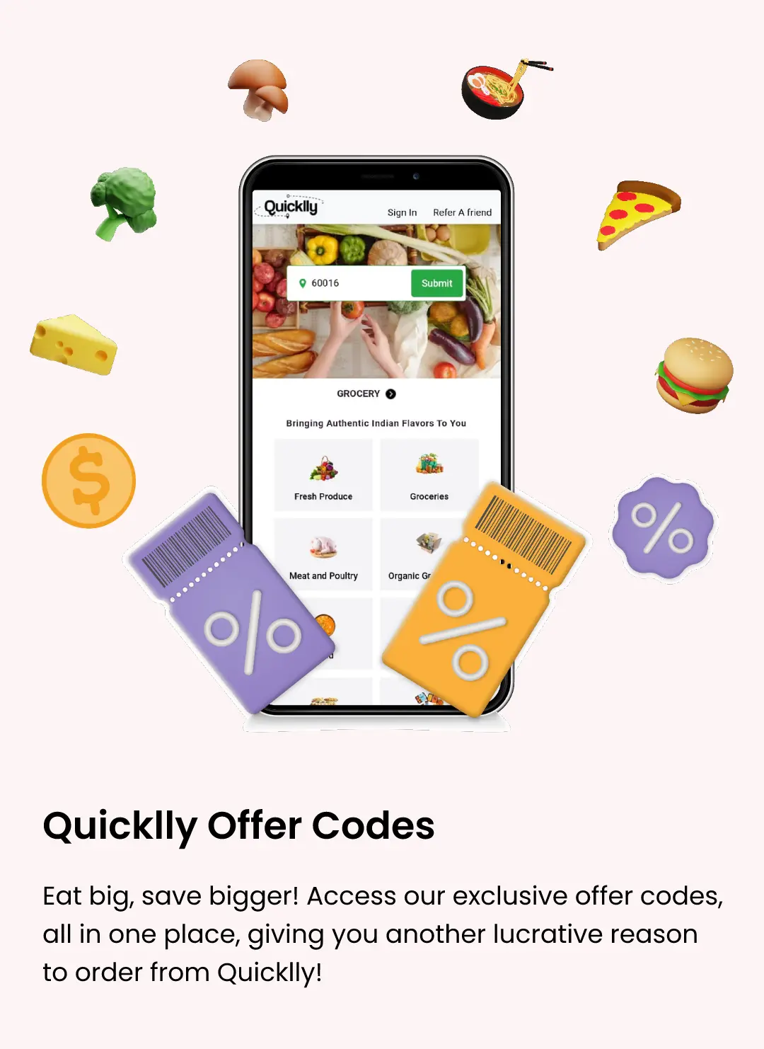 Discounted grocery voucher codes