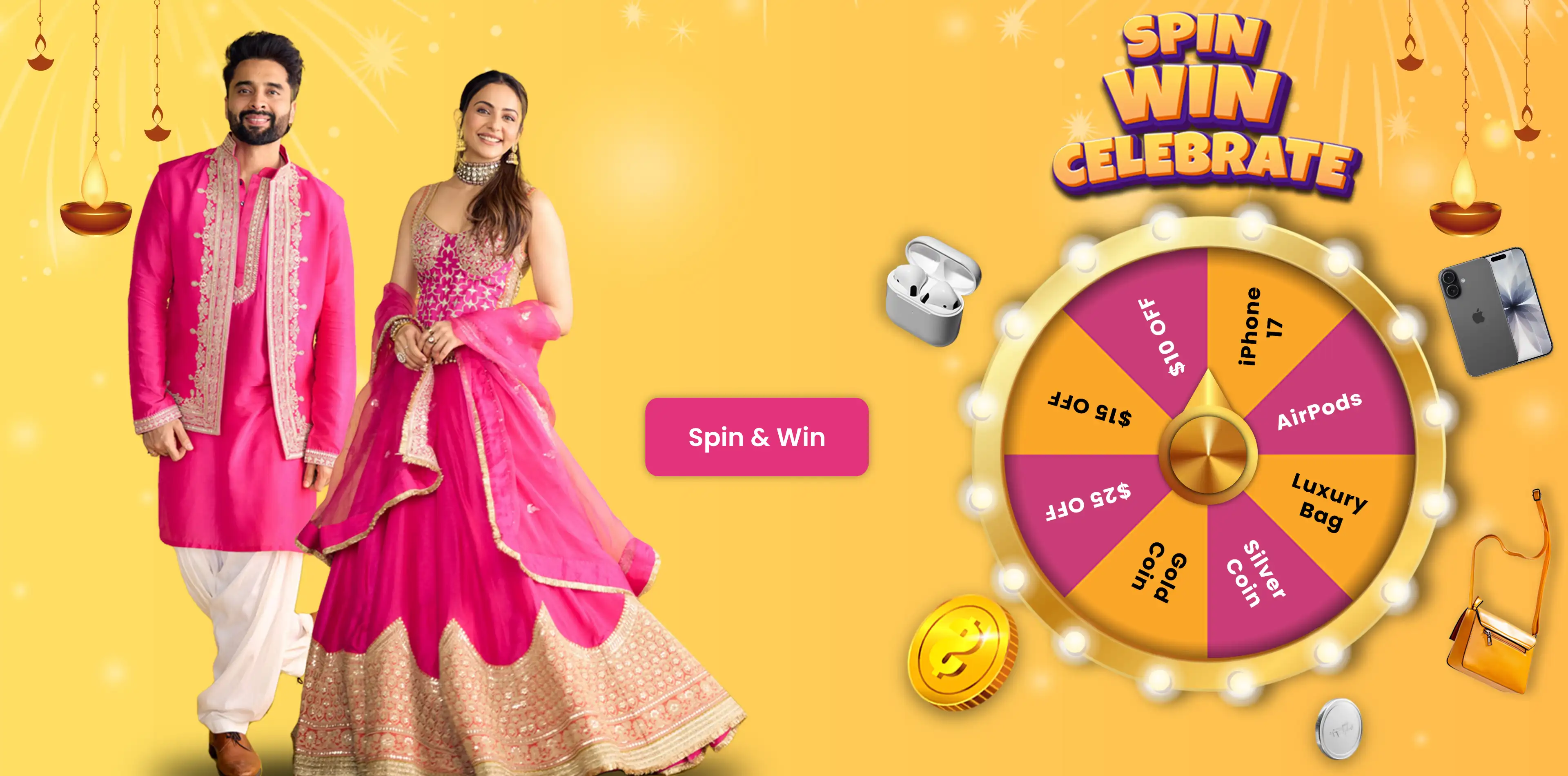 Diwali Spin the wheel contest