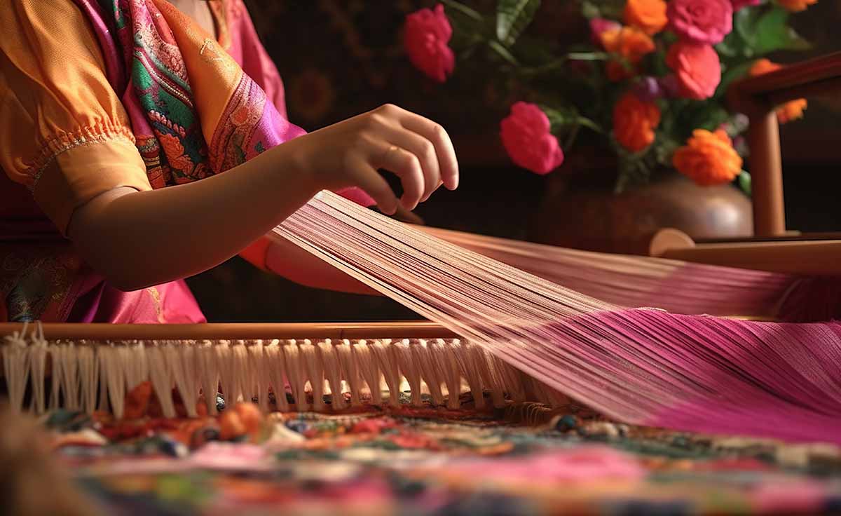 Empowering Indian Weavers Globally: Quicklly Brings Handloom Sarees to US