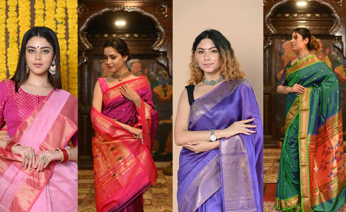9 Types of Iconic Silk Sarees from Different States of India