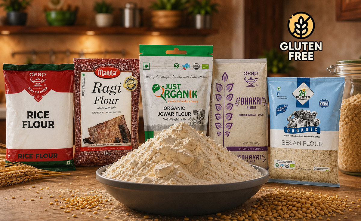 Best Gluten-Free Alternatives to Wheat Flour for Indian Cooking