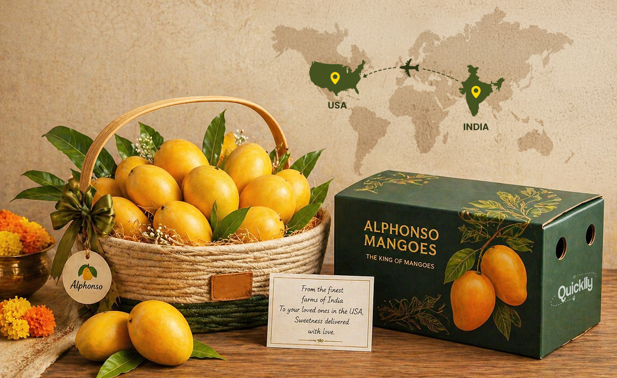 Best Way to Send Alphonso Mangoes to Loved Ones from India to the USA