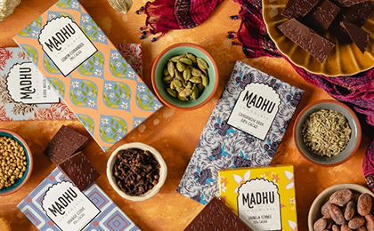 Indian Flavors Inspired Chocolate Bars