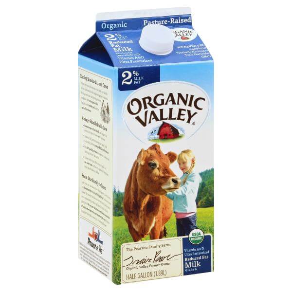 Buy Milk-organic Valley 2% Milk Fat 64 Oz | Fresh Farms - Quicklly