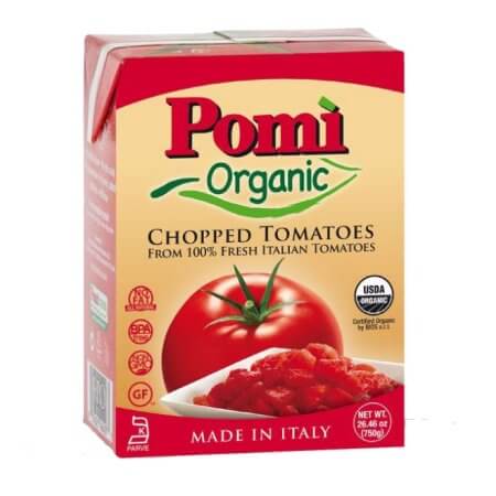Tomatoes   Pomi Organic Chopped