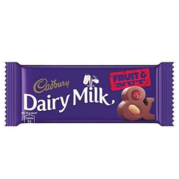 Buy Cadbury Dairy Milk Fruit And Nut 45 Gm Five Spice Indian Grocery