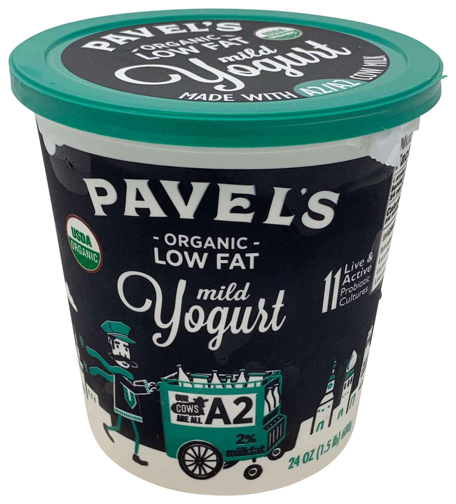 Pavels Plain Low Fat Yogurt