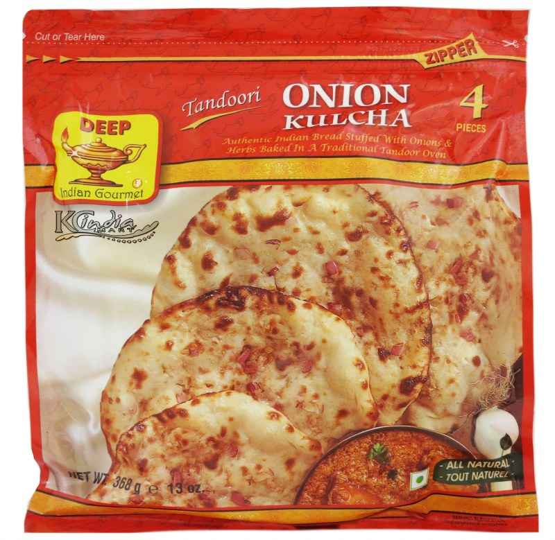 Buy Deep Onion Kulcha 4 Pcs Sold By Quicklly Quicklly
