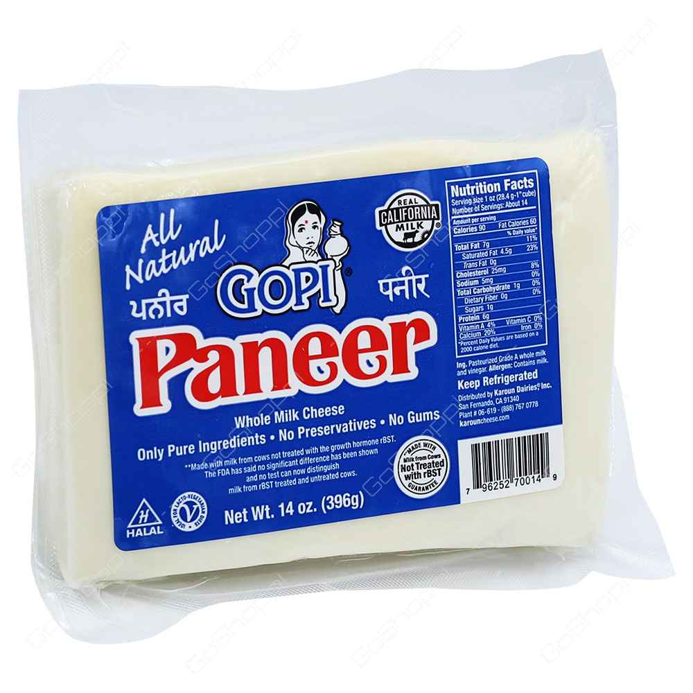 Buy Gopi Paneer 8 Oz Mayuri Foods Quicklly