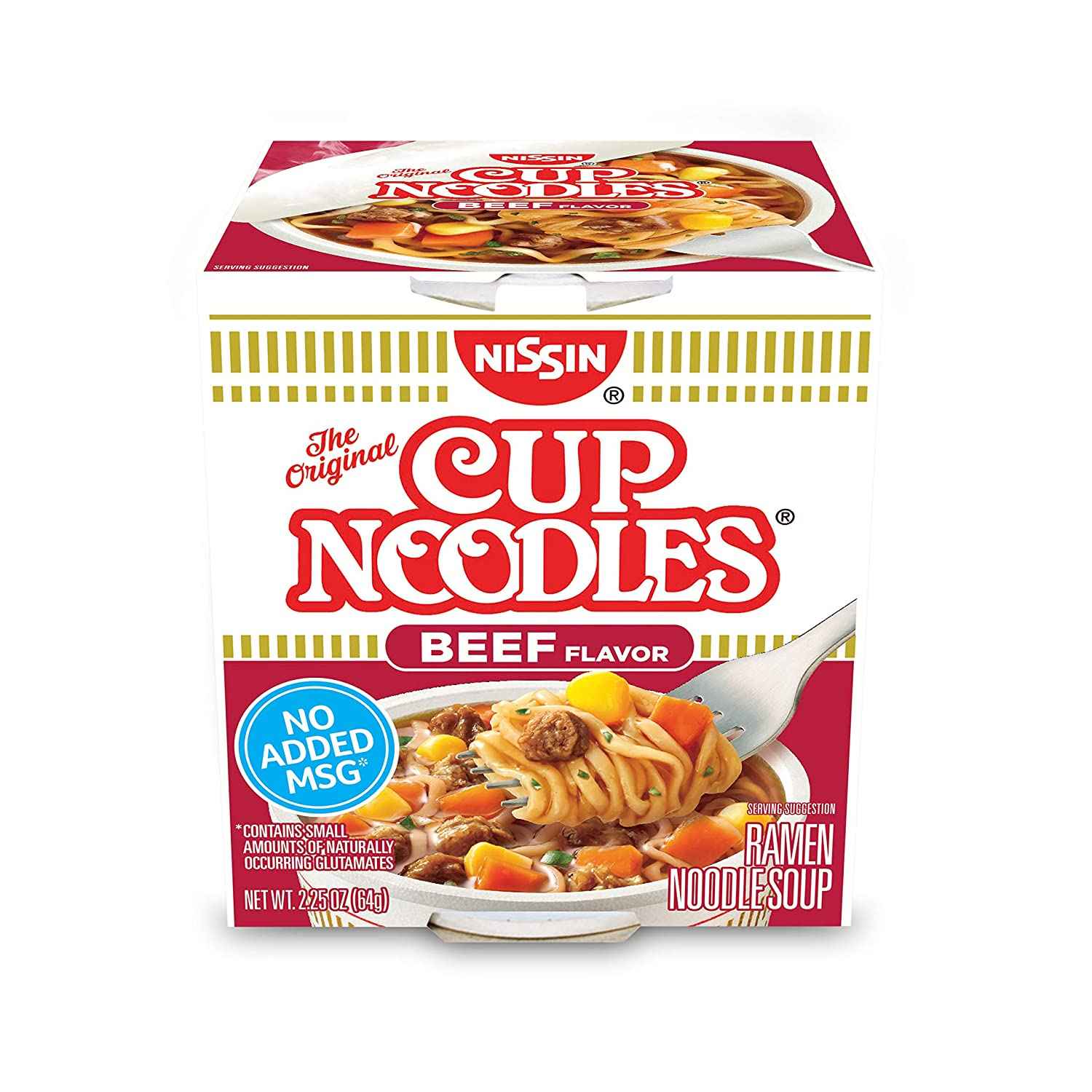 Buy Cup Noodles Beef Flavor 2.25 Oz Fresh Central Grocery Quicklly