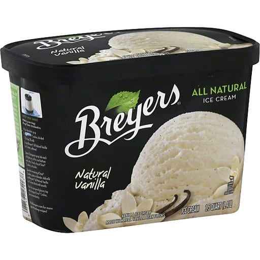 Buy Breyers Natural Vanilla 1.42 Ltr Fresh Central Grocery Quicklly