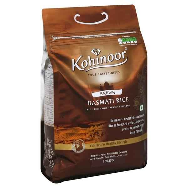 Buy Kohinoor Brown Basmati Rice 10 Lbs Fresh Farms Quicklly
