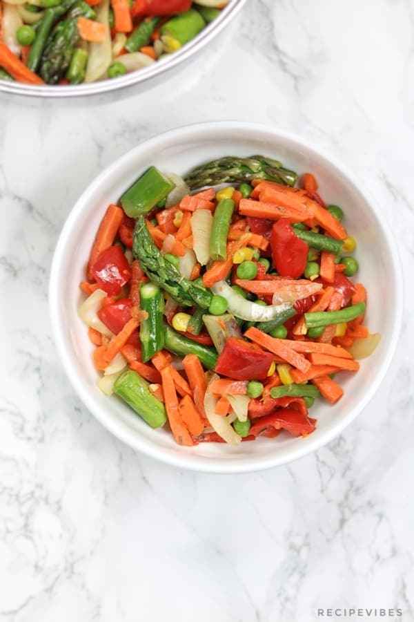 Buy Sauteed Veggies 100 Gm Fresh Farms Quicklly