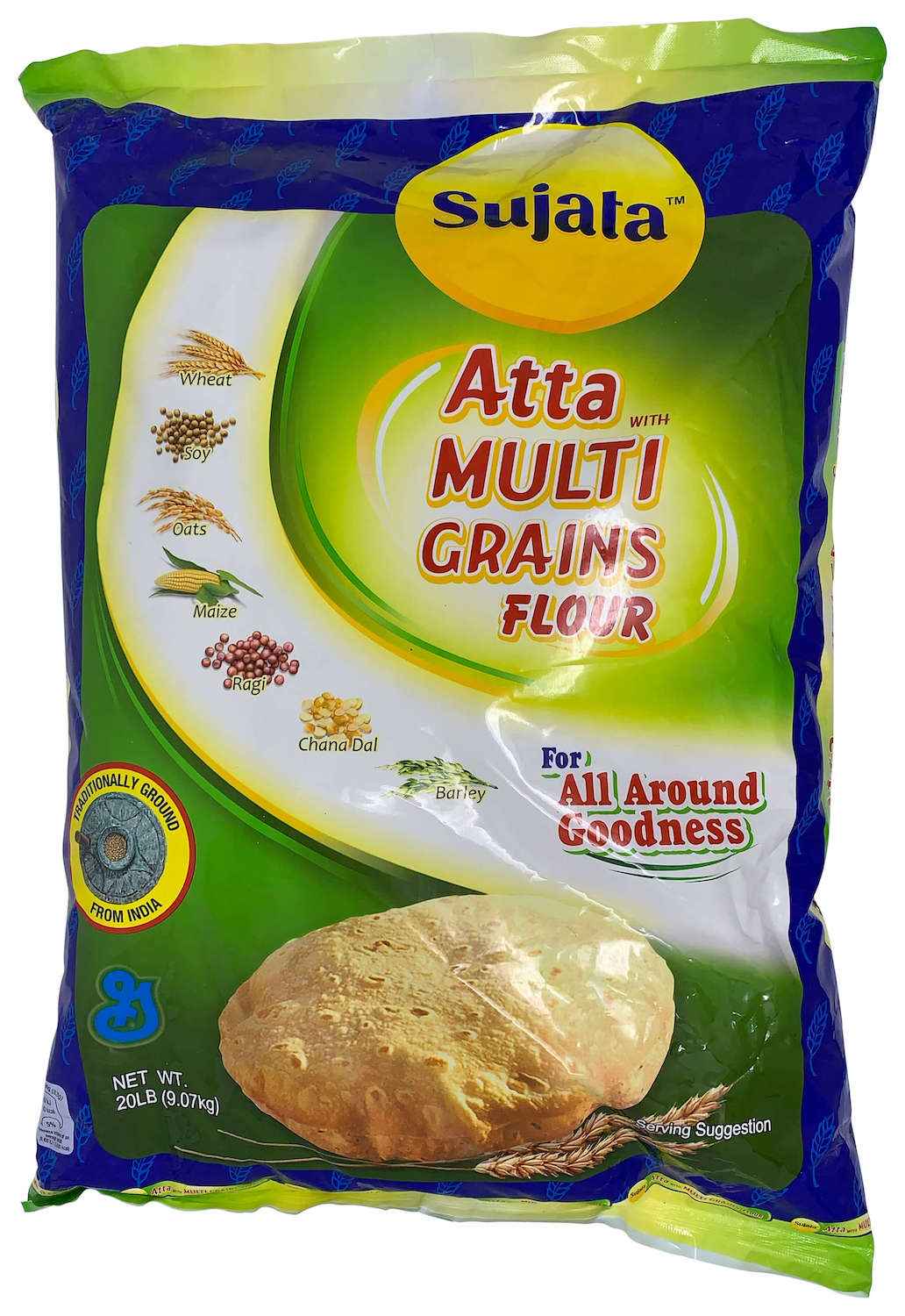 Buy Sujata Atta Multigrain 20 Lbs India Grocers Quicklly