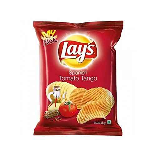 Buy Lays Spanish Tomato Tango Chips 52 G | Mayuri Foods - Quicklly