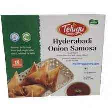 Buy Telugu Hyderabadi Onion Samosa 300 Gm | India Grocers - Quicklly