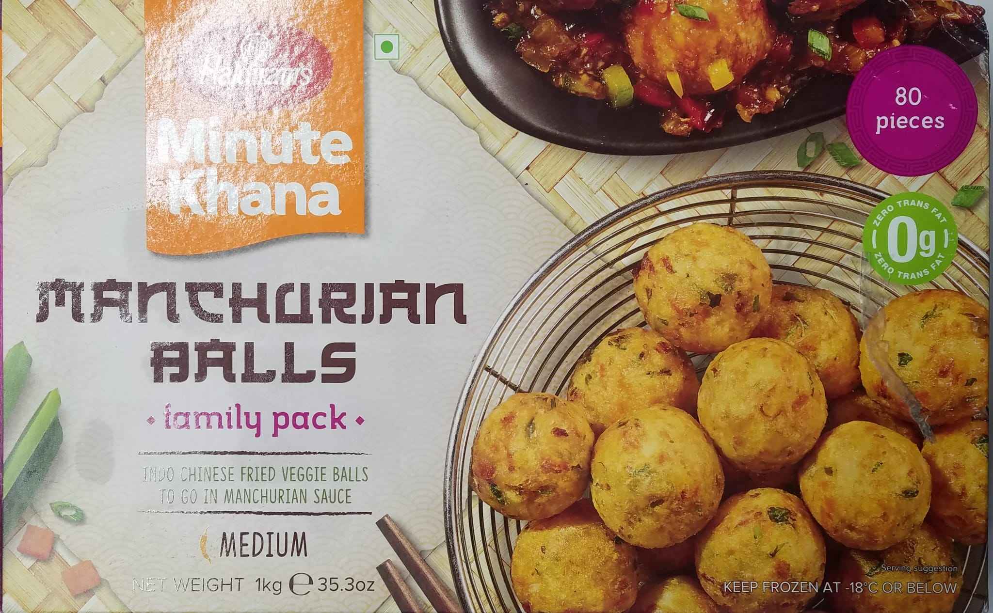 Buy Haldiram Manchurian Balls 1 Kg India Grocers Quicklly