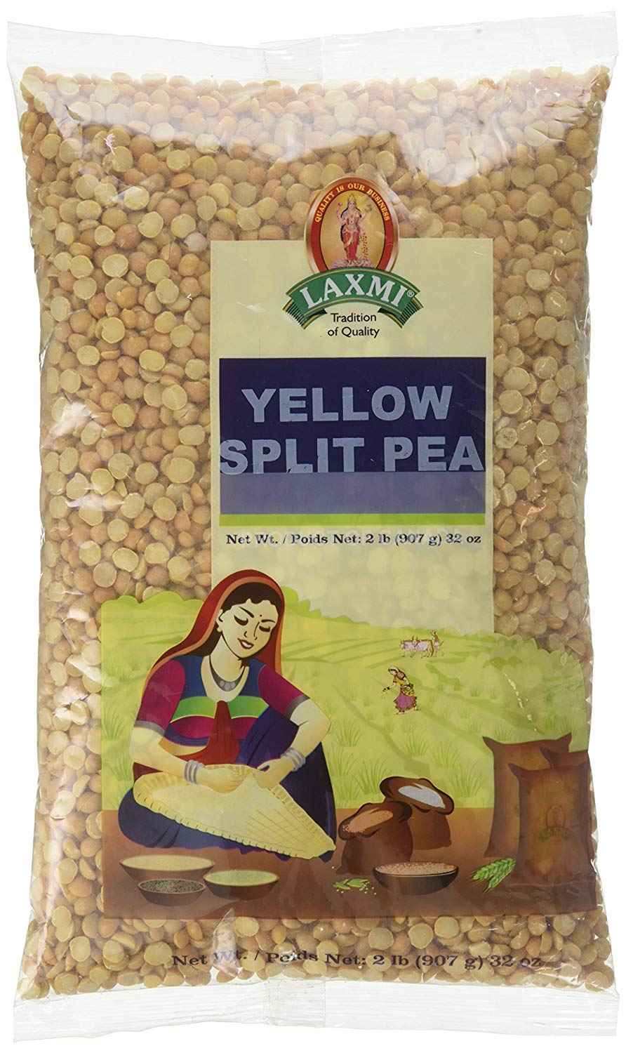 Buy Laxmi Yellow Split Peas 2 Lbs India Grocers Quicklly