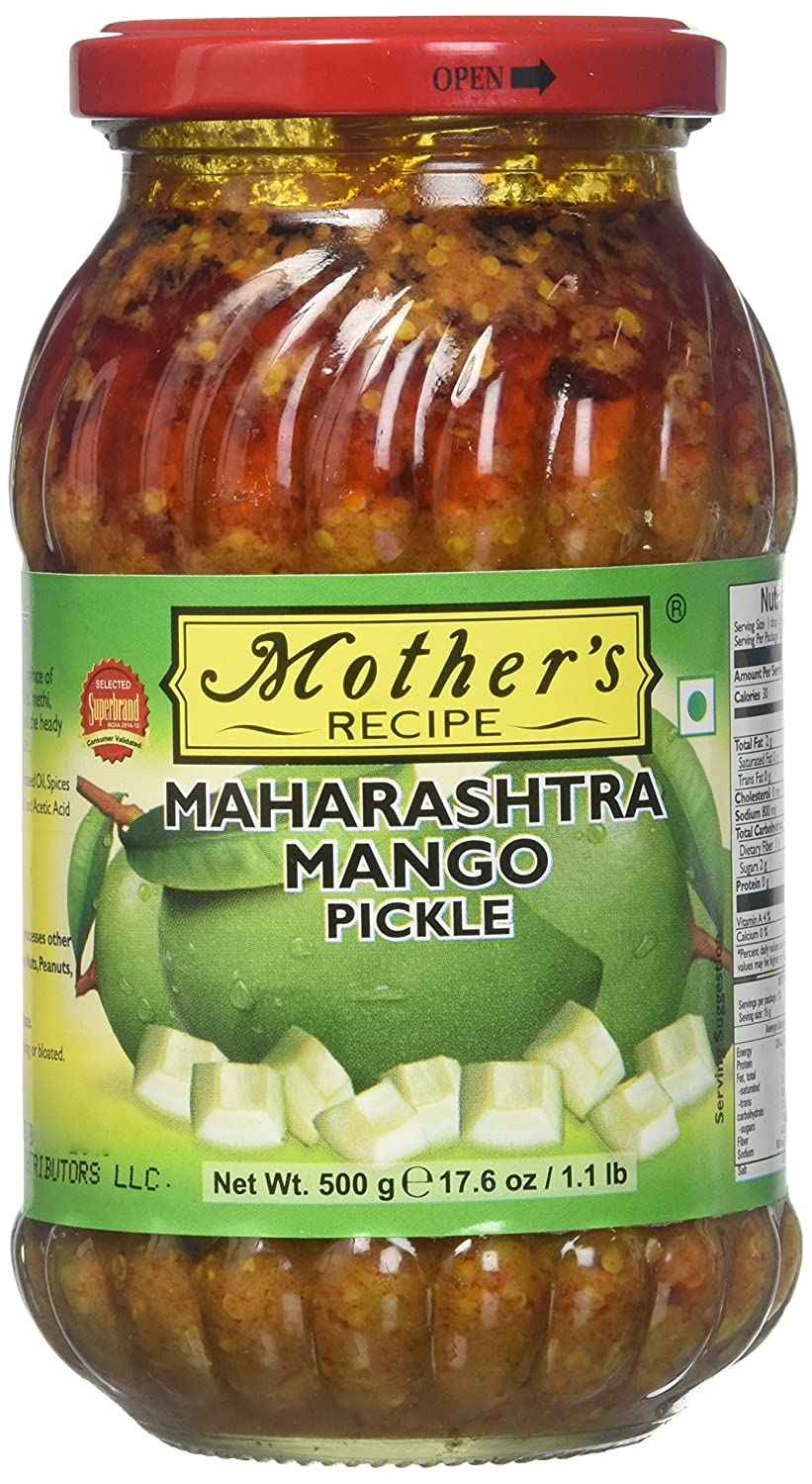 Buy Mothers Maharastra Mango Pickle 500 Gm India Grocers Quicklly