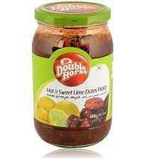 DOUBLE HORSE HOT SWEET LIME DATES PICKLE