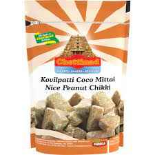 CHETTINAD COCO MITTAI NICE PEANUT CHIKKI  