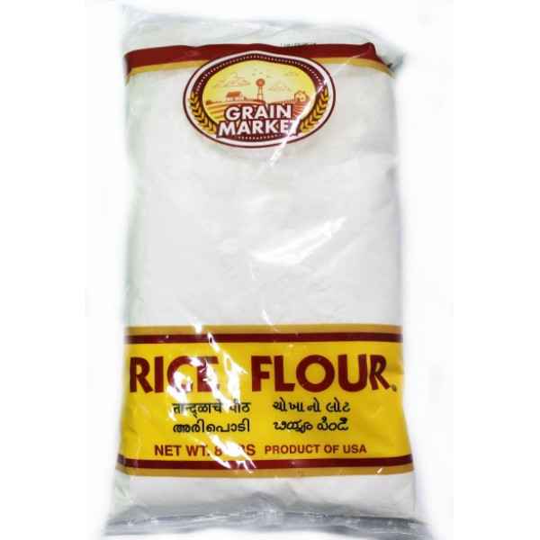 Buy Rice Flour Grain Market 8 Lbs Indiaco Quicklly
