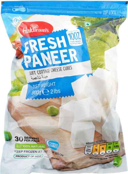 FRESH PANEER CUBES HALDIRAMS