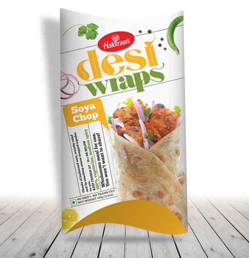 Buy Desi Wraps Soya Chop Haldiram 156 Gm Indiaco Quicklly