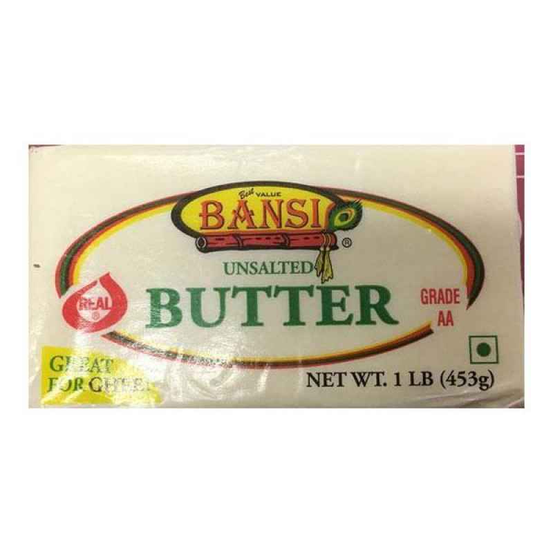 Buy Unsalted Butter Bansi 1 Lbs | Indiaco - Quicklly