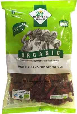 ORGANIC RED CHILLI (BYADGI) WHOLE 24 MANTRA