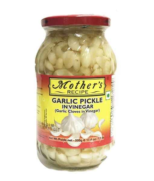 Buy Garlic In Vinegar Pickle Mothers 500 Gm Indiaco Quicklly