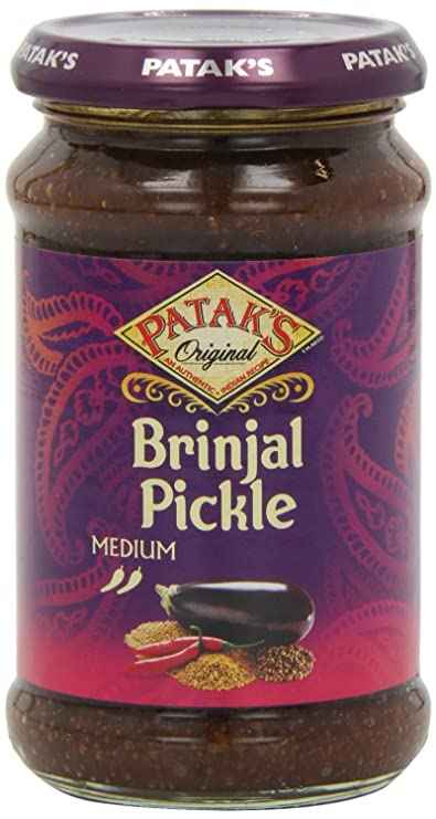 MILD BRINJAL EGGPLANT PICKLE PATAKS