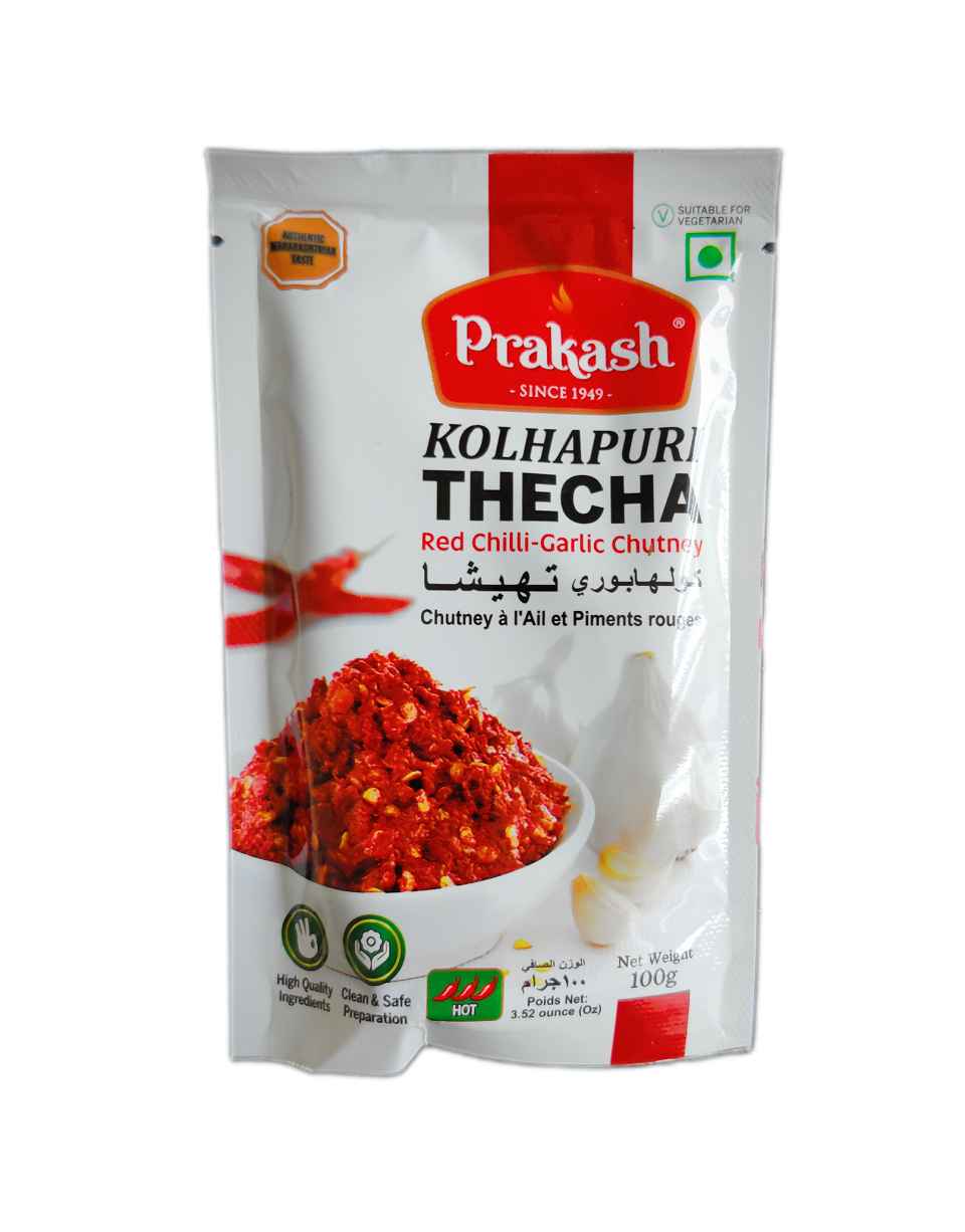 Buy Thecha Kolhapuri Prakash 100 Gm Indiaco Quicklly