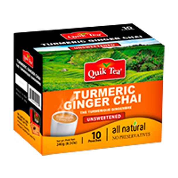 Buy Turmeric Ginger Coffee Quick Tea 8.5 Oz Indiaco Quicklly