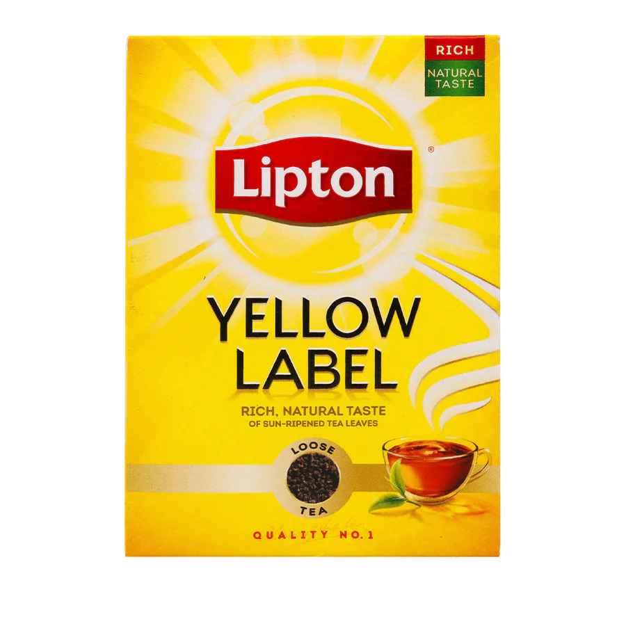 YELLOW LABEL TEA LIPTON