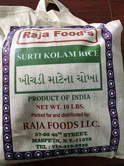 Buy Raja Foods Surti Kolam Rice 10l Lbs | Apna Bazar Cash And Carry