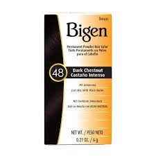 DARK CHESTNUT HAIR COLOR (48) BIGEN