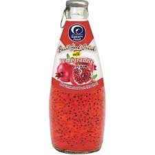 POMEGRANATE BASIL SEED DRINK EASTERN FEAST