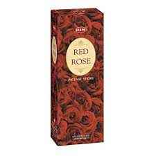 RED ROSE INCENSE STICKS HEM