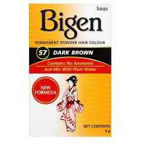 BIGEN HAIR DYE 57 (DARK BROWN)