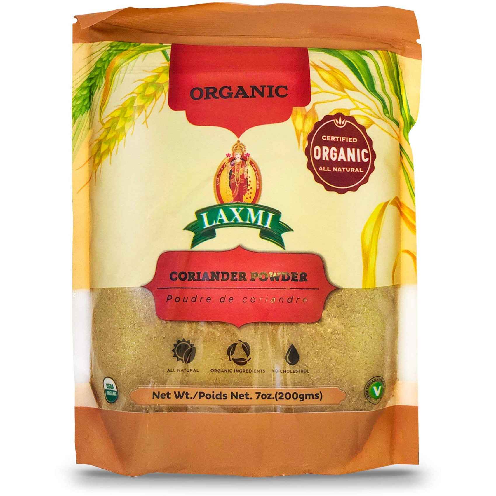 Buy Laxmi Organic Coriander Powder 7 Oz Mayuri Foods Quicklly