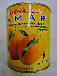 Desai Amar Alphonso Mango Pulp Titbits
