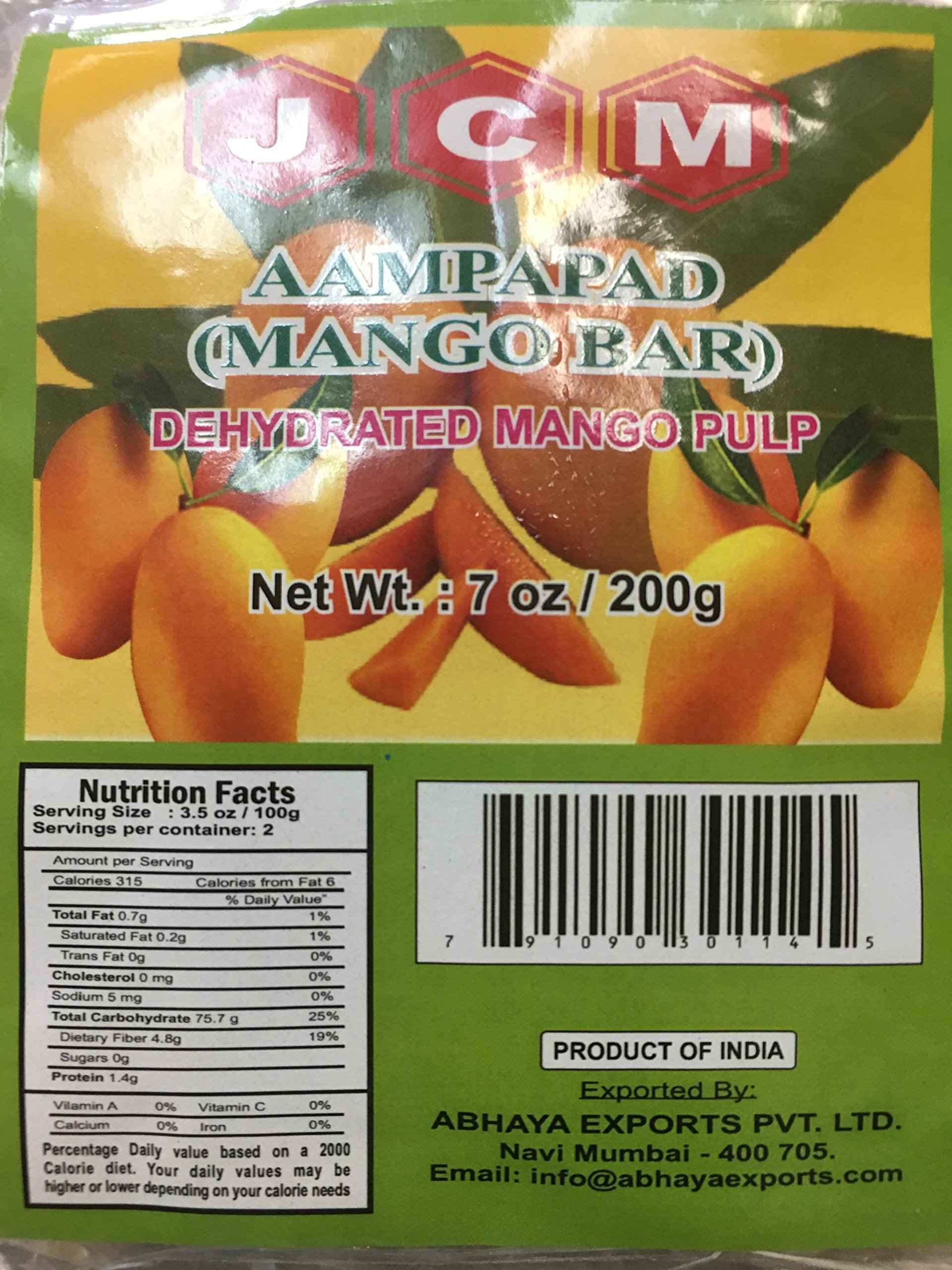 Buy Jcm Aam Papad 200 Gm | Aapka Bazaar - Quicklly