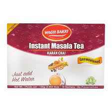 WAGH BAKRI INSTANT MASALA TEA UNSWEETEND