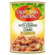 FAVA WITH CUMIN CALIFORNIA GARDEN