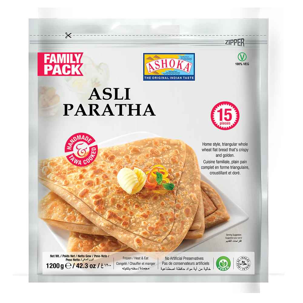 Buy Ashoka Asli Paratha 15 Pcs Manpasand Quicklly