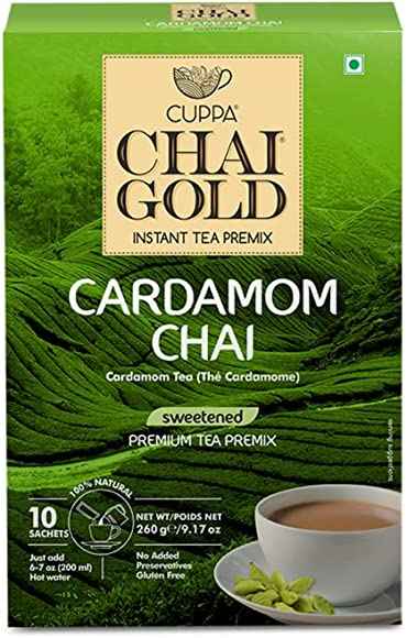 Cuppa Cardamom Chai Sweetened