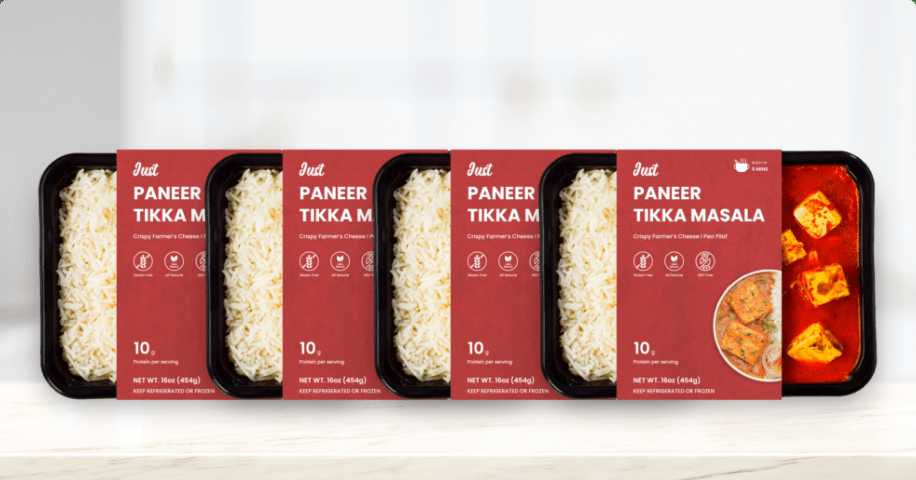 Ready To Eat Indian Meal Special - Paneer Tikka Masala (4 Meals)